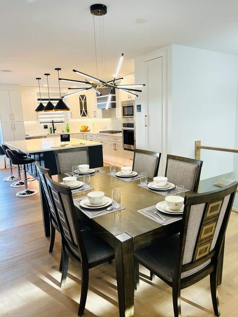 Modern custom home built by Good Earth Builders in Calgary.