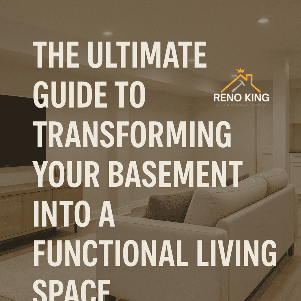 The Ultimate Guide to Transforming Your Basement into a Functional Living Space
