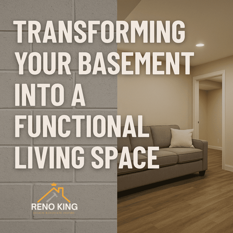 Transforming Your Basement into a Functional Living Space