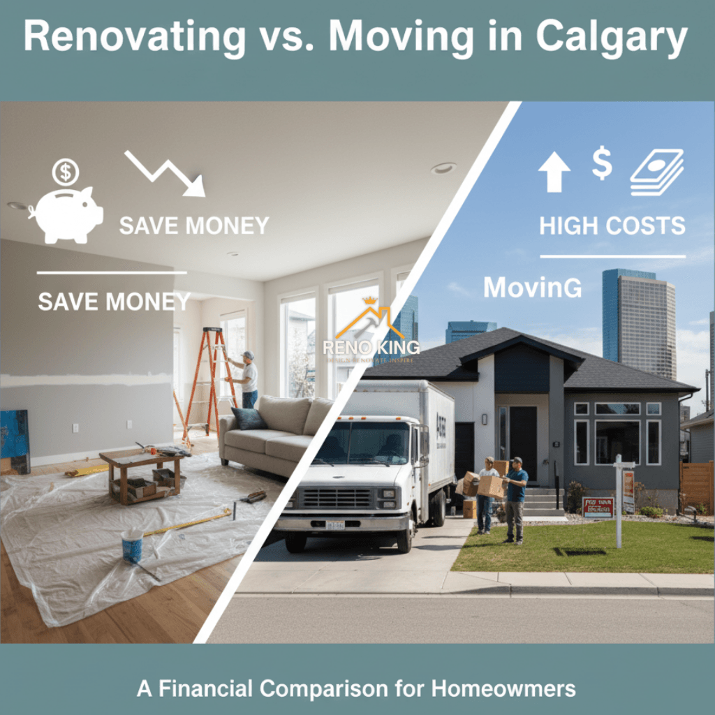 Renovating vs. Moving in Calgary: A Financial Comparison for Homeowners