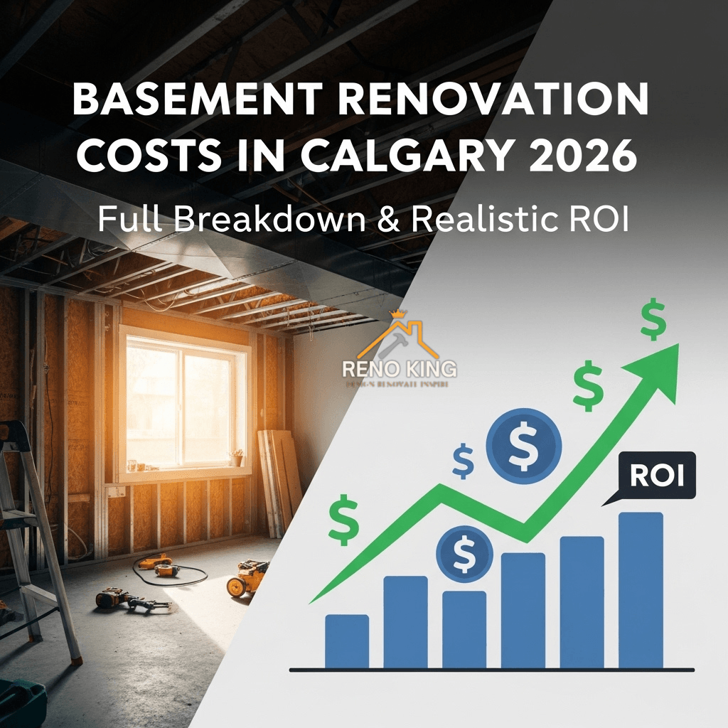 Basement Renovation Costs in Calgary 2026 – Full Breakdown & Realistic ROI