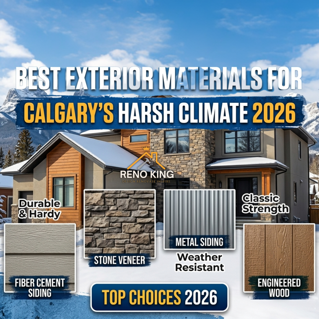 Best Exterior Materials for Calgary’s Harsh Climate 2026