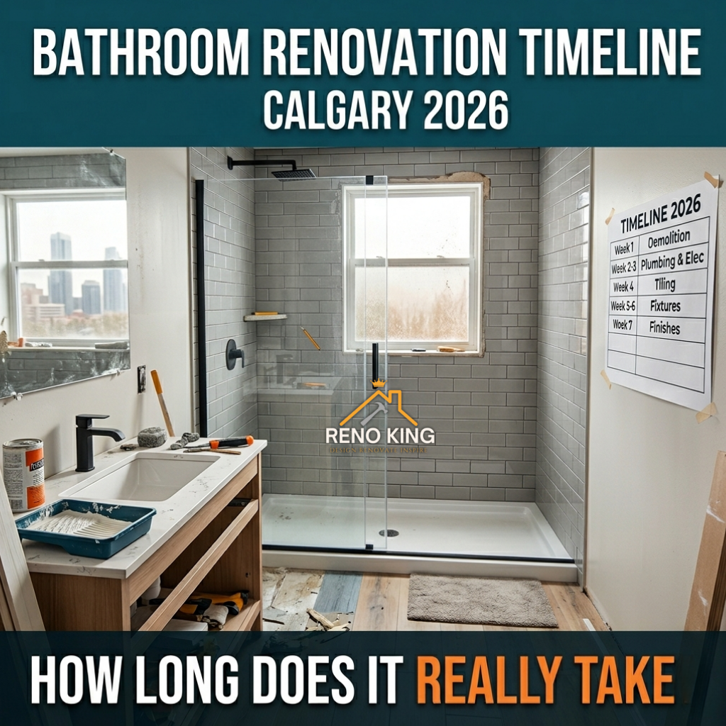 Bathroom Renovation Timeline Calgary 2026 – How Long Does It Really Take?
