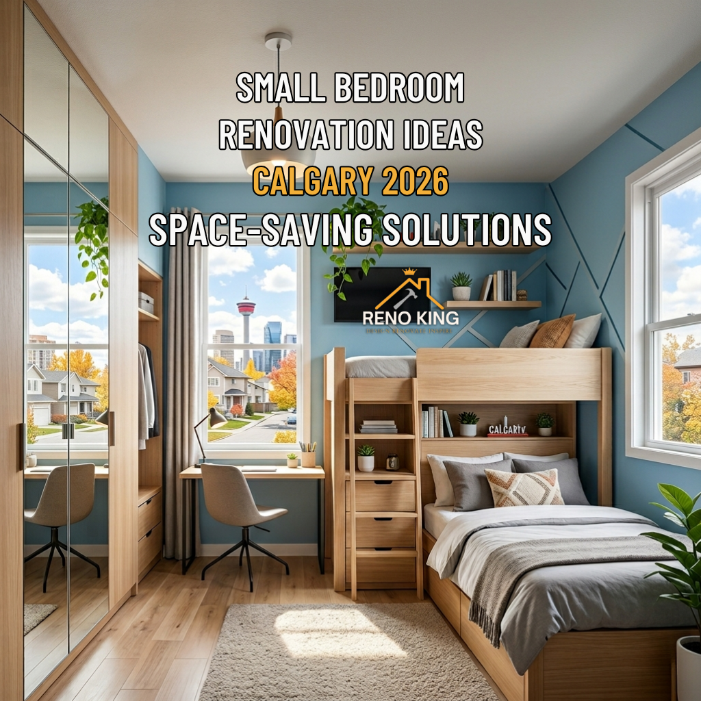 Small Bedroom Renovation Ideas Calgary 2026 – Space-Saving Solutions