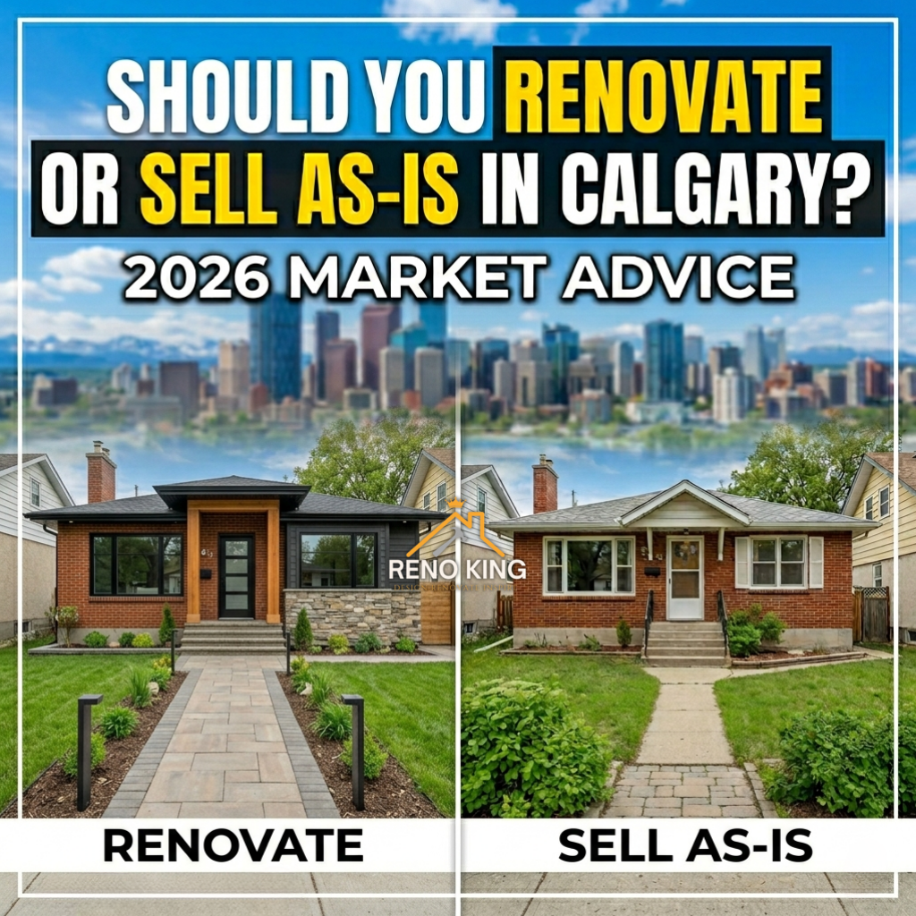 Should You Renovate or Sell As-Is in Calgary? 2026 Market Advice