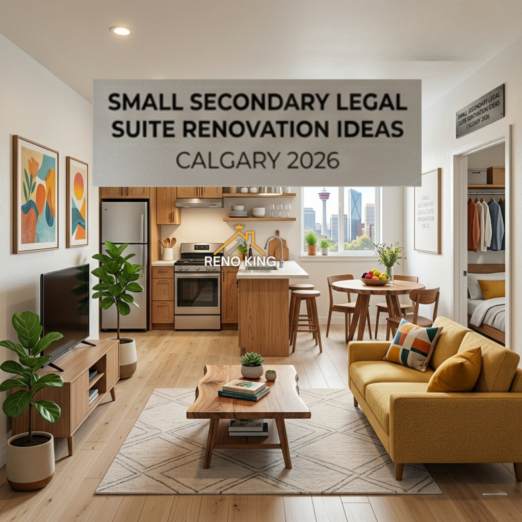 Small Secondary Legal Suite Renovation Ideas Calgary 2026