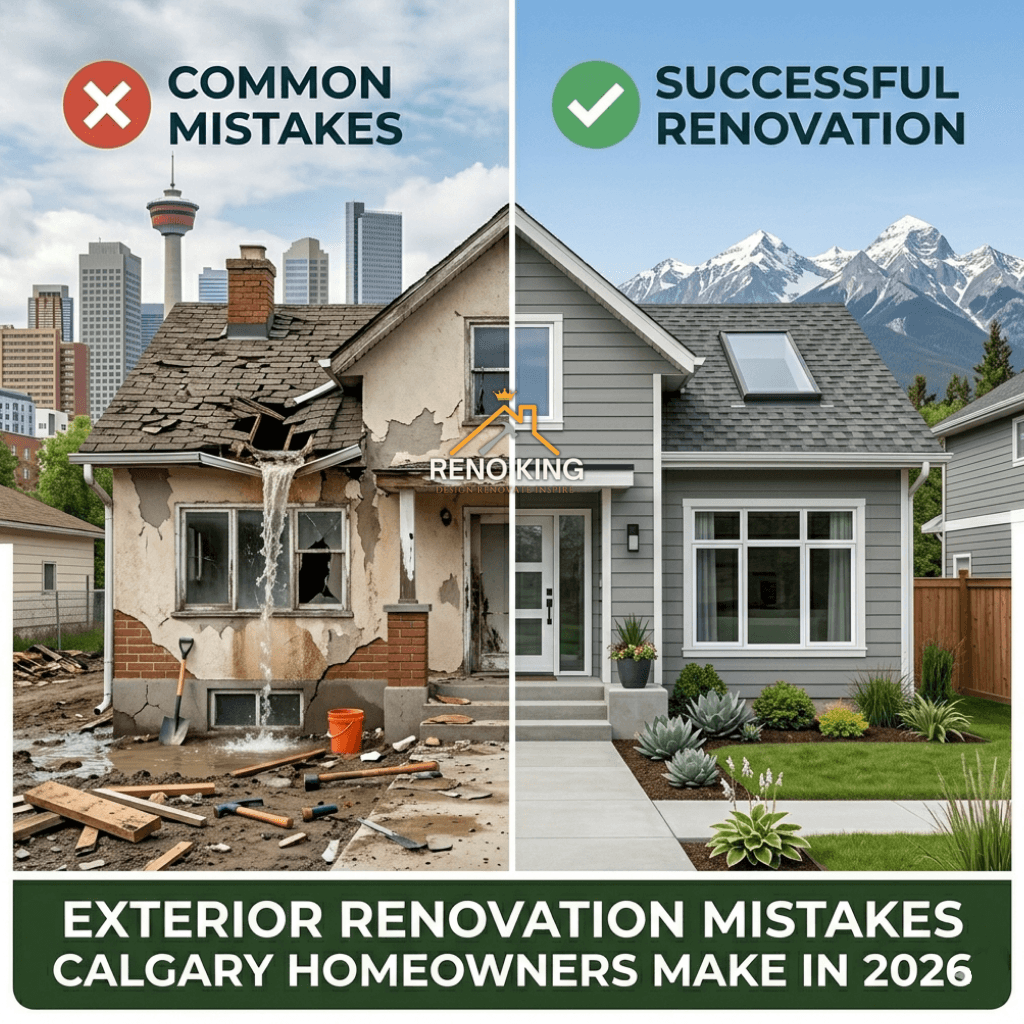 Exterior Renovation Mistakes Calgary Homeowners Make in 2026