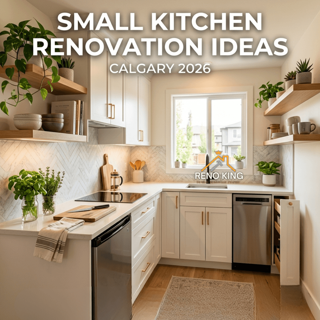 Small Kitchen Renovation Ideas Calgary 2026 (Space-Saving & Stylish)