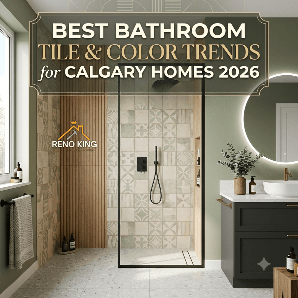 Best Bathroom Tile & Color Trends for Calgary Homes 2026